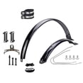 thumbnail image 4 of jinwen Mountain Bike Mudguards 24 inch Front and Rear Set Cycling Set Black Brace w Clamp, 4 of 9