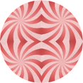 thumbnail image 1 of Ahgly Company Tapis d'Intérieur Lavables en Machine, Carrés de Transition Rose Foncé, Carrés de 3', 1 of 7