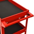 thumbnail image 2 of Patiojoy Tool Cart 3-Tray Rolling Tool Organizer With Drawer Industrial Storage Dollies, 2 of 7