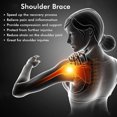 thumbnail image 4 of Shoulder Support Wrap, Adjustable Shoulder Stability Brace Breathable  for Arthritis, 4 of 8