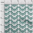 thumbnail image 2 of oneOone Polyester Spandex Dark Teal Green Fabric Block Craft Projects Decor Fabric Printed By The Yard 56 Inch Wide, 2 of 5