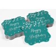 thumbnail image 4 of Inkdotpot Pack Of 50 Happy Birthday Paper Tags DIY Craft Bracket Shape Real Silver Foil Hang Tags, 4 of 6