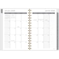 thumbnail image 2 of 2026 Mead® Blurred Floral Pink Small Weekly Clear Poly Cover Planner, 2 of 6