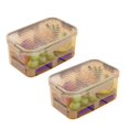 thumbnail image 1 of A Must Have For Picnics! Outdoor Portable Double Layer Fresh Keeping Box With Ice Box Mobile Small Refrigerator Lunch Box Fruit Box Portable Outing Keep Food Fresh!, 1 of 8