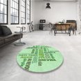 thumbnail image 4 of Ahgly Tapis Rectangulaire Lavable en Machine Intérieur Vert Menthe, 4 Pieds x 6 Pieds, 4 of 7