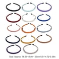 thumbnail image 3 of Hair Accessories with Teeth Classic Elastic Simple Headband Clothes Matching Accessory Shower Hairband for Adult Lady Female Use Pink, 3 of 6