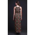 thumbnail image 2 of Bimba Ikat Ladies Sleeveless Long Print Maxi Dress with Side Slits Summer Wear-XXX-Large, 2 of 6