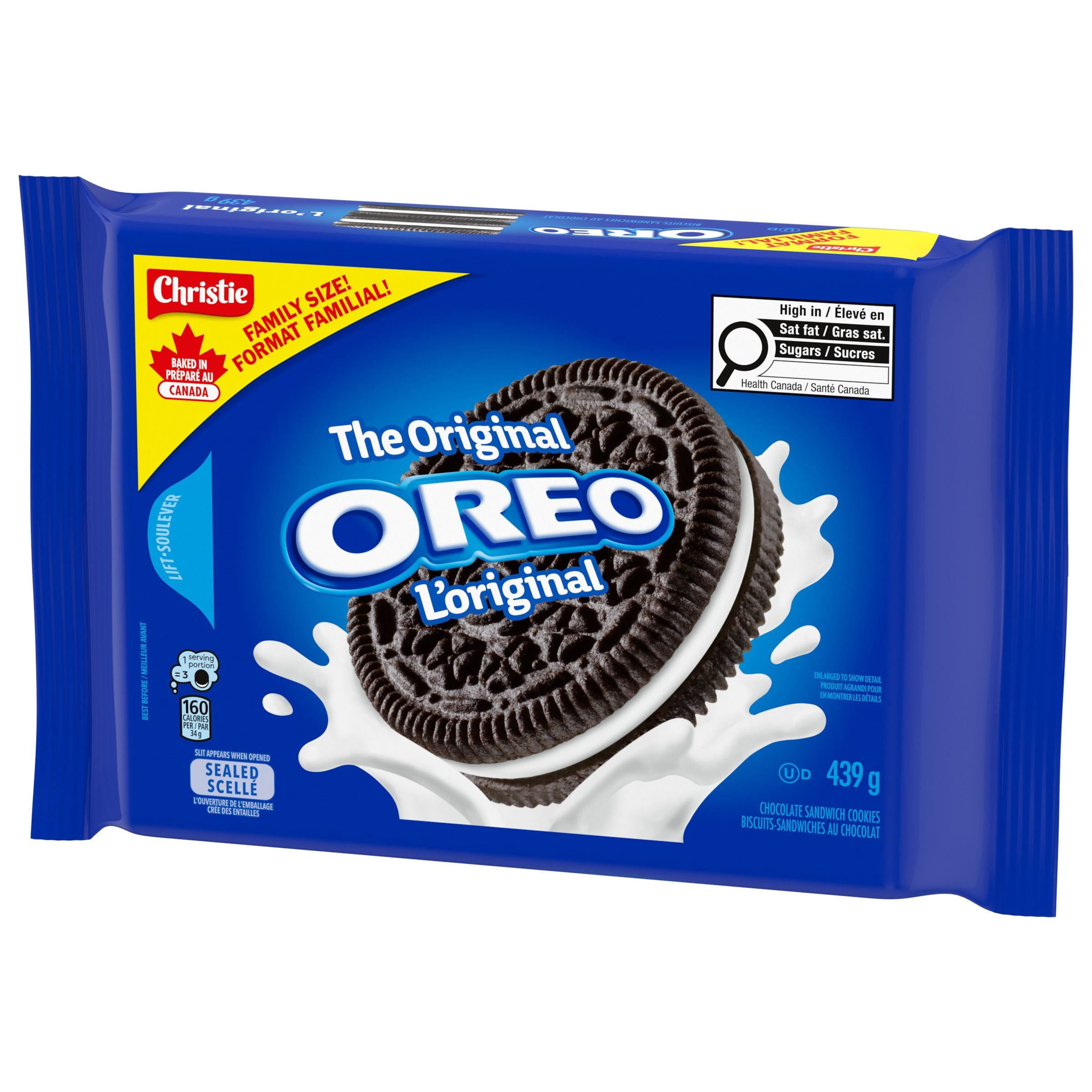 OREO Original Chocolate Sandwich Cookies, Family Size
