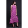 thumbnail image 4 of Bimba Floral Causal Long Dos Nu Licol Robe de Plage Imprimée Femmes Robe de Plage-Xxx-Large, 4 of 6
