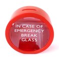 thumbnail image 2 of 2 Pieces Novelty Safe Red MoneyBox Saving Bank Emergency Coin Smash Piggy Bank, 2 of 6