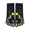 thumbnail image 1 of INSPIRE CHIC Chaussettes à Bout pour Femmes, Lot de 2, Imprimé de Dessins Animés Japonais, 1 of 2