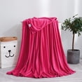 thumbnail image 1 of Solid Color Blanket Fleece Blanket Fleece Gift Yoga Cover Blanket French Fleece Blanket, 1 of 5