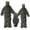 GNM, variant on 5 in 1 Ghillie Suit with Jacket, Pants, Hood, and Carry Bag - 3D Camouflage Hunting Apparel for Outdoor Activities