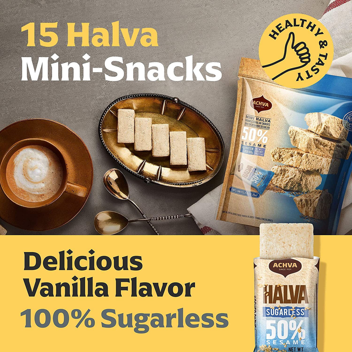 HALVA SNACKS MINI - FRENCH