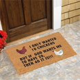 thumbnail image 1 of Yhmxh Bathroom Rugs Funny Chicken Pattern Welcome Doormats Indoor And Outdoor Home Decoration Mat Housewarming Gift Mats Living Room Rug Bath Mat for Home and Kitchen Bathroom, 1 of 6