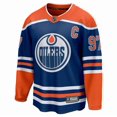 thumbnail image 2 of Connor McDavid Edmonton Oilers NHL Fanatics Breakaway Home Jersey, Small, 2 of 3