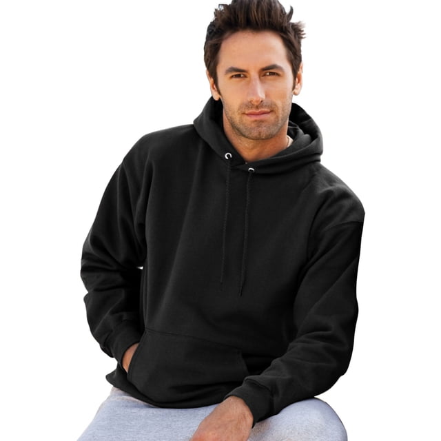 Hanes Ultimate Cotton Chandail à Capuchon pour Adulte, 3TG, Noir