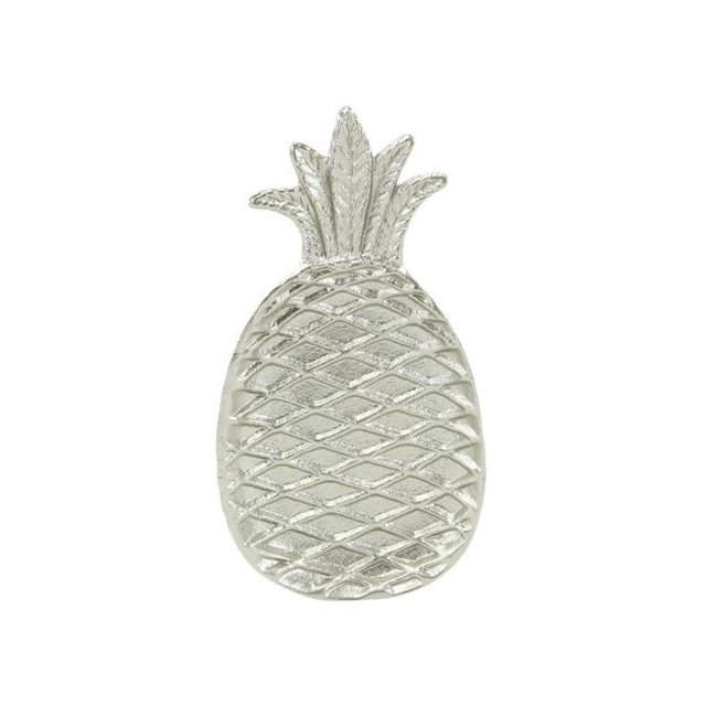 Cheungs 5772SV Plat d'Ananas en Fonte d'Argent