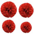 thumbnail image 4 of Maoww Boule de Fleurs en Papier Rouge 1301, 4 of 9