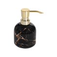 thumbnail image 2 of Distributeur de Savon Liquide en Céramique avec Pompe Réutilisable Bouteille de Pompe Liquide Multifonction Noire, 2 of 8
