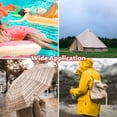 thumbnail image 2 of 20Pcs Vinyl Inflatable Patch Repair Kit Waterproof Swimming Ring Repair Patches Square, 2 of 9