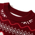 thumbnail image 2 of zbxnLI Chandails de Noël Laids pour Tout-Petits Garçons Filles, Manches Longues, Col Rond, Tricot, Chandail, Hauts pour Enfants, 2 of 5