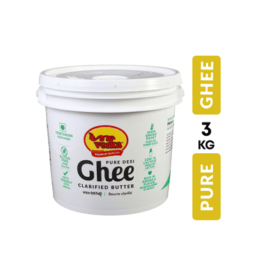 VERKA Ghee DESI - Beurre Clarifié 3 kg X 1