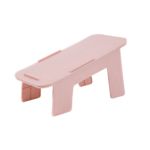 relayinert Shoe Storage Rack - Storage Space With Convenient And Durable Shoe Organizer Anti-skid Wonderful Storage Space Household pink 25*11.6CM 1Set