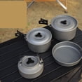 thumbnail image 1 of Camping Cookware, Scratch Resistance Camping Cooking Set  For Hiking, 1 of 8