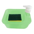 thumbnail image 1 of Yhmxh Cleaning Supplies Kitchen Detergent Soap Dispenser Sponge Eraser Press Box Cleaning Brush Soap Box Circular Storage Box Soap Box Press Boxs, 1 of 2