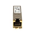 thumbnail image 3 of StarTech.com HPE J8177C Compatible SFP Module, 1000BASE-T, SFP to RJ45 Cat6/Cat5e, 1GE Gigabit Ethernet SFP, RJ-45 (Copper) 100m, HPE 1810, 1820, 2530, 1Gbps Mini GBIC Transceiver SFP - Lifetime Warranty (J8177CST) - SFP (mini-GBIC) transceiver module (equivalent to: HP J8177C) - 1GbE - 1000Base-T - RJ-45 / SFP (mini-GBIC) - up to 328 ft - for HPE 1810, 1910, 20p 10/100/1000, 2610, 3500, 6200, Switch 8212; HPE Aruba 2530, 5406, 3 of 3