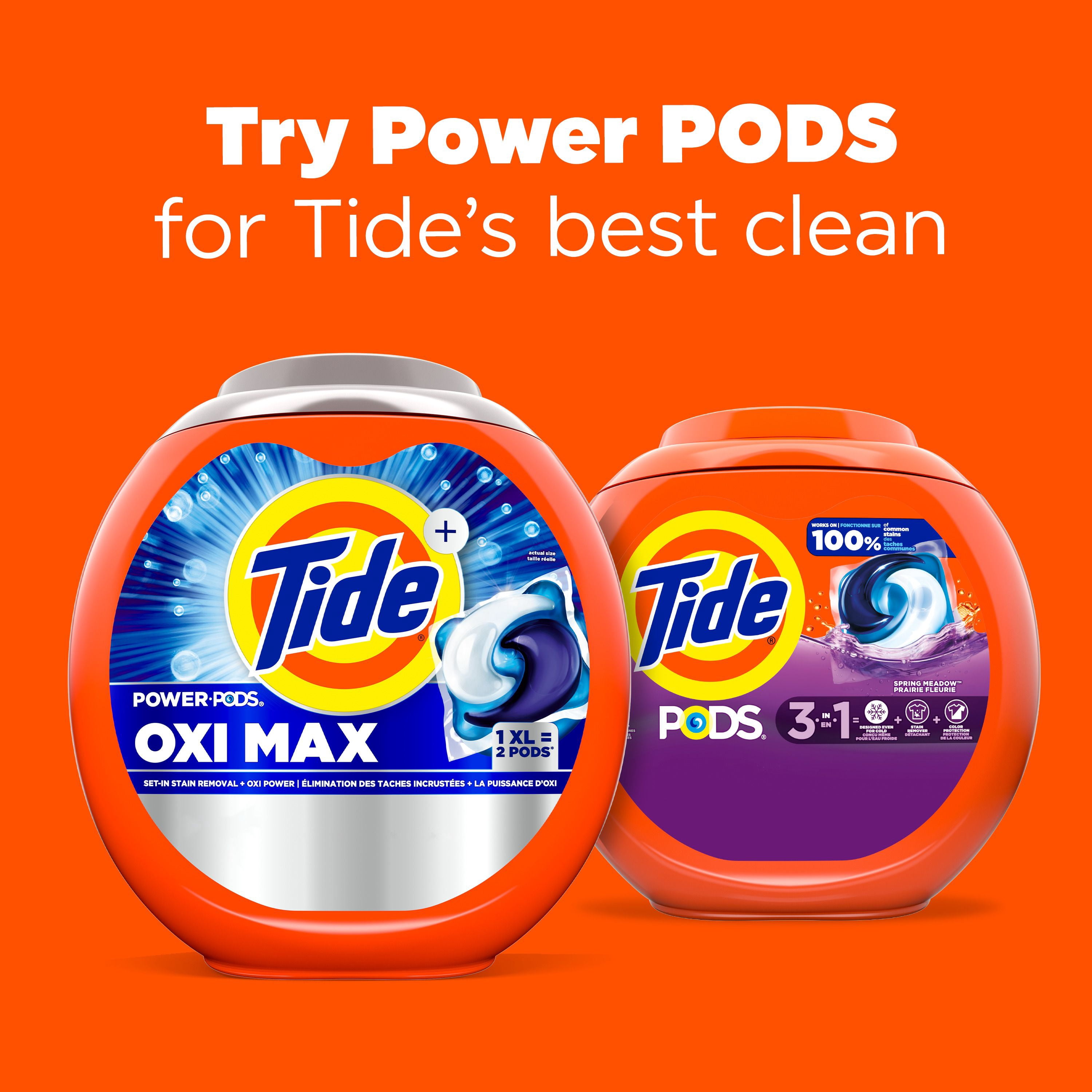 Tide Laundry Detergent Pods, Sring Meadow Scent, 76 Count