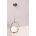 thumbnail image 3 of Pendentif Dainolite ADR-101P-AGB en laiton vieilli, 3 of 5