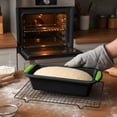 thumbnail image 1 of CQCYD Silicone Loaf Pan, Non-Stick Bread Baking For Quiche Meatloaf Lasagna, 11.4 X 5.3 Inches Kitchen Bakeware For Homemade Cakes And Pastries, 1 of 6