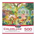 thumbnail image 4 of RoseArt - Colorluxe 500-Piece - Garden Birdhouse- Adult Interlocking Puzzle, 4 of 6