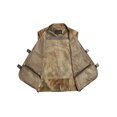 thumbnail image 3 of LUXUR Mens With Multiple Pockets Cargo Jacket Fishing Climbing Utility Vests Desert M, 3 of 5