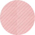 thumbnail image 1 of Ahgly Company Machine Washable Indoor Round Transitional Pastel Red Pink Area Rugs, 6' Round, 1 of 7