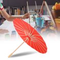 thumbnail image 2 of Beautiful DIY Parasol, Paper Umbrella, Hand-made Durable For Wedding Decor Kids Painting DIY Crafts Dance, 2 of 8