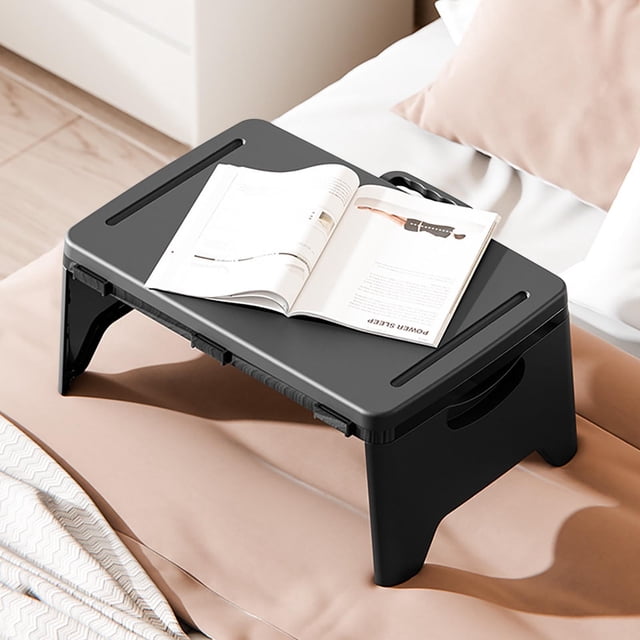Portable Folding Desk | 45x30x5.5cm Multifunctional Laptop Table for Bed, Dorm, Apartment | Compact Computer Desk with Easy Fold & Store Design