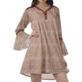 thumbnail image 3 of Moomaya Robes Aguichant Brodées Femmes Été Boho Plage Robes Femmes, 3 of 4