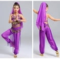 thumbnail image 4 of 2025 Kids Indian Dance Matching Items s Performance Clothes For Teen s Crop Tops Sets, 4 of 4