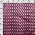 thumbnail image 2 of oneOone Viscose Chiffon Fabric Square & Floral Block Printed Craft Fabric BTY 42 Inch Wide, 2 of 4