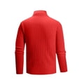 thumbnail image 4 of fatyb Chandail pour Hommes à Col Roulé Décontracté Tricoté Extensible à Manches Longues Hauts Chauds d'Automne Hiver pour Hommes, 4 of 5