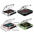 thumbnail image 3 of QualitChoice CD Player Portable With Headphones Connect USB/CD For Music Anywhere CD-R Cd Player With Headphones pink, 3 of 6