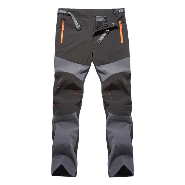 Mikilon Men's Outdoor Sports Spring And Autumn Assault Pants Stretch Breathable Loose Large Size Hiking Pants