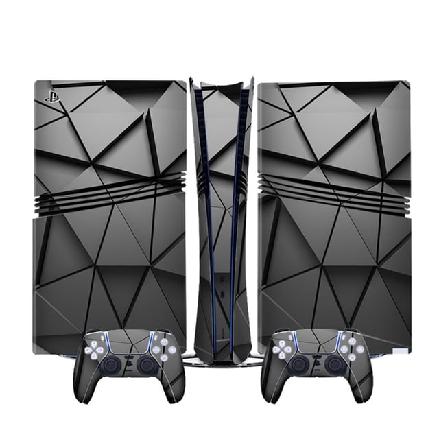 Compatible With PS5 Pro Consoles Cartoon Anime Stickers Set, Cute Custom Decals with Game Controller Skin