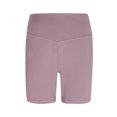 thumbnail image 4 of XZNGL Women Solid Color Running Shorts Sport Pant Elastic Waist Workout Shorts, 4 of 7