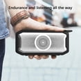 thumbnail image 4 of braveheart Speaker Multifunctional Wide Application Stereo Wireless Music Player Loudspeaker Microphone Black Green, 4 of 6