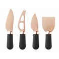 thumbnail image 1 of Taylor Eye Witness Brooklyn Rose Gold 4 Pc Cheese Knife Set, 1 of 1