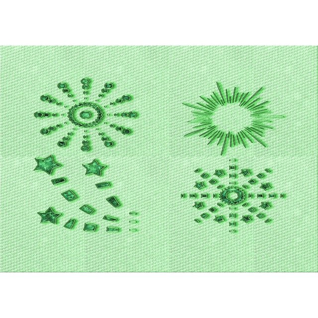 Ahgly Tapis Rectangulaire Lavable en Machine Intérieur Vert Menthe, 8 Pieds x 12 Pieds